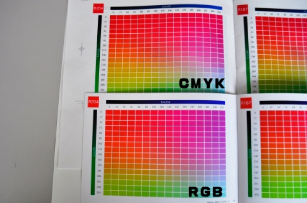 RGB印刷カラーチャート